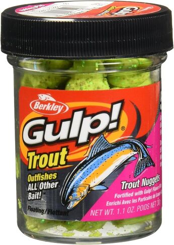 Berkley Gulp! Trout Nuggets,Chunky Chartreuse,1-Ounce in Saudi Arabia