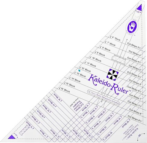 Marti Michell Large Kaleido-Ruler, 6" to 16" Blocks in Kuwait