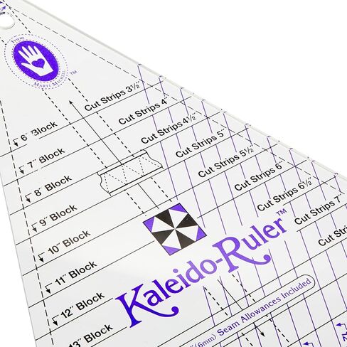 Marti Michell Large Kaleido-Ruler, 6" to 16" Blocks in Kuwait