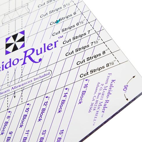 Marti Michell Large Kaleido-Ruler, 6" to 16" Blocks in Kuwait