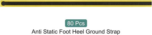 MECCANIXITY 50pcs ESD Anti Static Foot Heel Ground Straps Disposable Adjustable for Grounding Removing Static in Saudi Arabia
