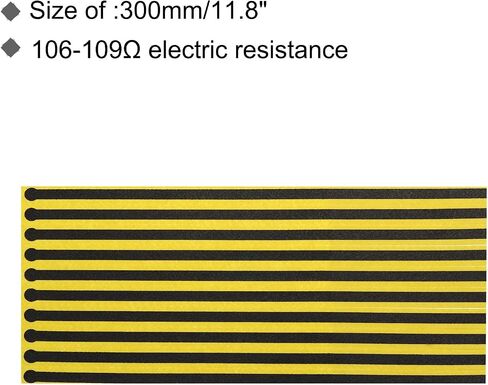 MECCANIXITY 50pcs ESD Anti Static Foot Heel Ground Straps Disposable Adjustable for Grounding Removing Static in Saudi Arabia