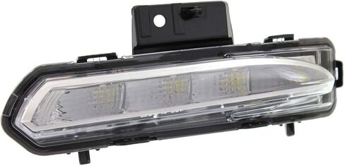 CarLights360: For 2013 14 15 16 2017 Buick Enclave Parking Light Assembly Driver and Passenger Side Pair DOT Certified w/Bulbs LED Type - Replaces GM2520195 GM2521195 in Saudi Arabia