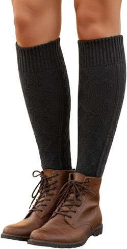 جوارب نسائية طويلة طويلة للركبة من Love Sock Company، جوارب شتوية لتدفئة الساق in Kuwait