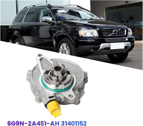 Brake Control Vacuum Pump 6G9N-2A451-AH 31401152 Compatible For Volvo S60 S80 V70 XC60 XC70 XC90 Compatible For LAND ROVER LR2 6G9N2A451AG in Saudi Arabia