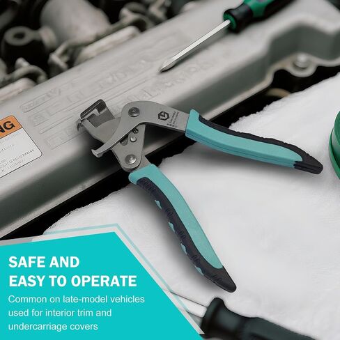 Car Clip Pliers and Disassembly Tools, Efficient Multi-Functional Automotive Snap Pliers, Clip Removal Tool, Trim Tools Removal, Easy to Without Damage Remove Fasteners Clips Buckles and Rivets (1 pc) in Saudi Arabia