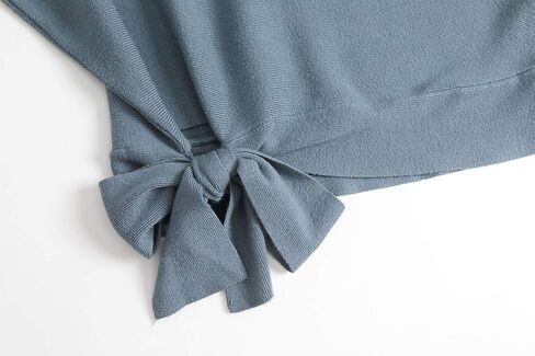 Women Sweaters Boat Neck Batwing Sleeves Slouchy Knitted Sweaters Casual Pullovers Tops for Women in Saudi Arabia