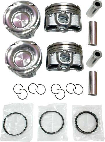 DNJ PRK4307 Piston and Ring Set for 2013-2020 Hyundai, Kia Forte5, Veloster, Elantra 1.6L L4 16V DOHC 1591cc in Saudi Arabia