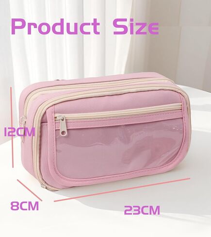 Green 9-Layer Pencil Case, Spacious Pencil Holder Stationery Pouch for Organizing Office Supplies in Saudi Arabia
