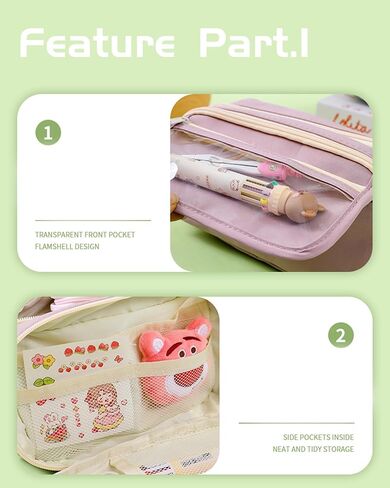 Green 9-Layer Pencil Case, Spacious Pencil Holder Stationery Pouch for Organizing Office Supplies in Saudi Arabia