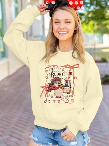 Magical Kingdom Sweatshirt for Women Magic Shirt Family Vacation Shirt Cute Castle Graphic Long Sleeve Tops in Saudi Arabia