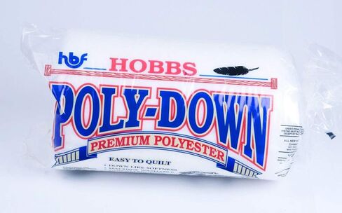 Hobbes PD90 | Polydown Queen Size Polyester Wadding | 90 x 108in in Saudi Arabia