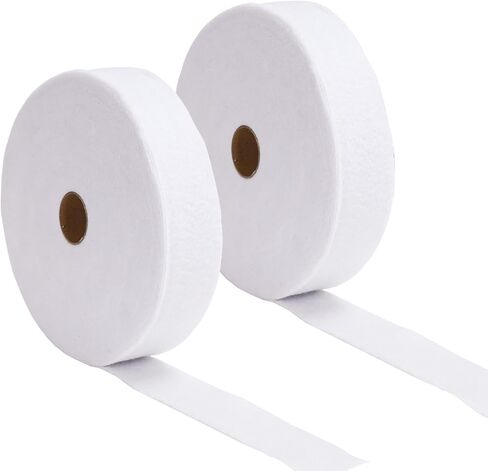 حشو اللحف - 2 لفات من شرائط الصوف المصنوعة من مزيج القطن (2 1/4 بوصة) على لفة، إجمالي 70 ياردة لسجاد جيلي رول، وسجاد الرمي، والسجاد المضفر in Kuwait