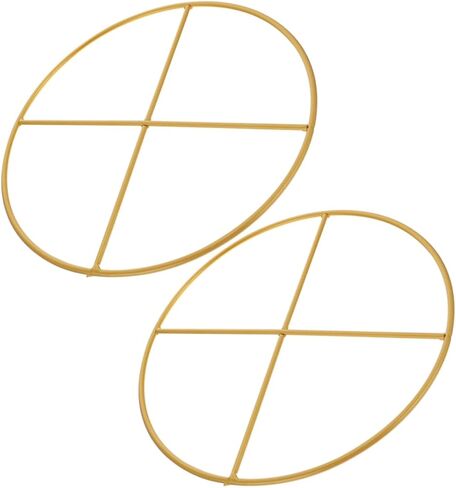 قطعتان من الحديد لإكليل المشاريع الحرفية لصائد الأحلام لديكور المنزل وترتيبات الزهور، قوية ومادة in Kuwait