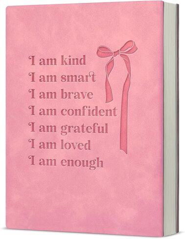 Pink Coquette Inspirational Journal, Positive Affirmations Notebook Encouraging Gifts for Women, I Am Kind Pink Journal Notebook in Saudi Arabia