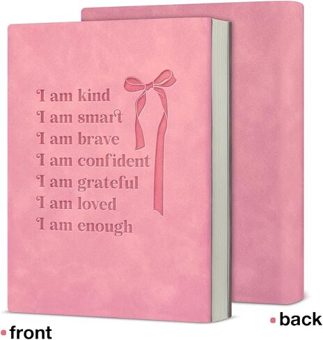 Pink Coquette Inspirational Journal, Positive Affirmations Notebook Encouraging Gifts for Women, I Am Kind Pink Journal Notebook in Saudi Arabia