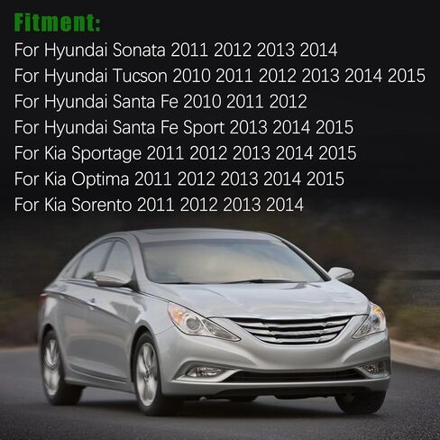 25470-2G000 مجموعة أنبوب تبريد زيت المحرك مناسبة لشركة Hyundai Santa Fe 2010-2016 Tucson 2010-2015 Sonata 2011-2014 لكيا سبورتاج 2011-2016 أوبتيما سورينتو، خرطوم تجاوز مبرد المحرك #254702G000 in Kuwait