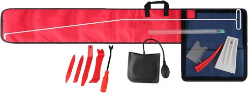 55 inch Long Reach Tools Kit, with J-Hook,Air Wedge Pump,Non-Marring Wedge,Trim Removal Tool and Carry Bag -13 Pack in Saudi Arabia