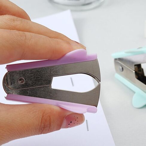 Staples Remover Tool, Metal Staple Puller with Ergonomic Handle for Office Documents Finance Paperwork Efficient Removal (Pink) in Saudi Arabia