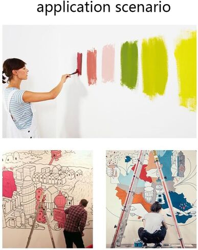 Household Bristle Paintbrushes, 5-Inch Angled Paint Brush, Painting Tool,Household Supplies,Board Brush for Brush, Painting, Coloring, Drawing - Large in Saudi Arabia