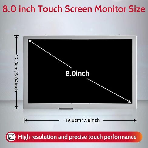 8" Sync 2 Touch Screen Digitizer LCD Display Radio DC3T-18B955-FA for 2011-2015 Ford Explorer/F150/F250/F350, 2011-2014 Ford Edge OE# LQ080Y5DZ03 DC3T-18B955-FC in Saudi Arabia