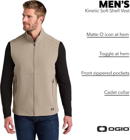 OGIO Kinetic Soft Shell Vest OG741 in Saudi Arabia