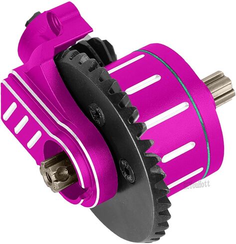 RC Upgrade Parts (2PCS) 37T/13T Diff Gear for 1/10 Kraton Outcast Senton Vorteks Bigrock Granite 3s,1/8 Infraction Typhon Vendetta 3S.Full Metal Differ Set Hops Up.Pink in Saudi Arabia