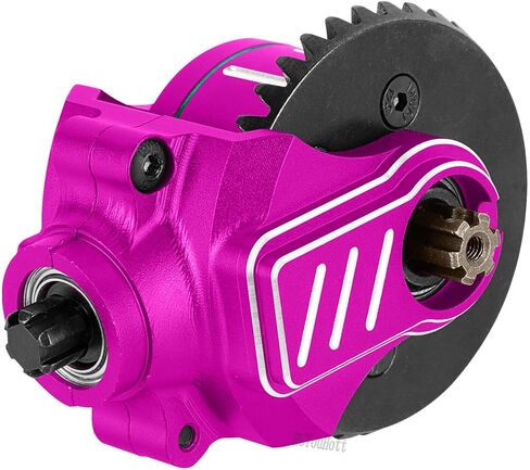 RC Upgrade Parts (2PCS) 37T/13T Diff Gear for 1/10 Kraton Outcast Senton Vorteks Bigrock Granite 3s,1/8 Infraction Typhon Vendetta 3S.Full Metal Differ Set Hops Up.Pink in Saudi Arabia