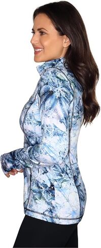 مجموعة SNO SKINS لخريف وشتاء 2023 بلوفر بسحاب مع فتحات للإبهام in Kuwait