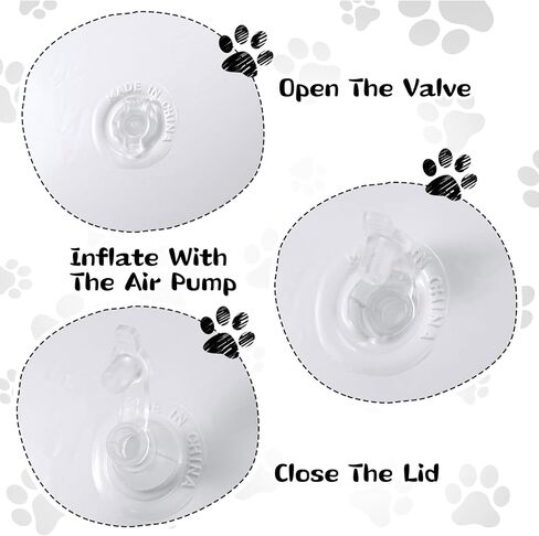 4 قطع من ألعاب نرد عيد الميلاد الكبيرة القابلة للنفخ من Realspring مقاس 30.48 سم، لعبة تبادل هدايا عيد الميلاد العملاقة الكبيرة، نرد لتخزين هدايا عيد الميلاد والعطلات العائلية والحفلات الليلية in Kuwait