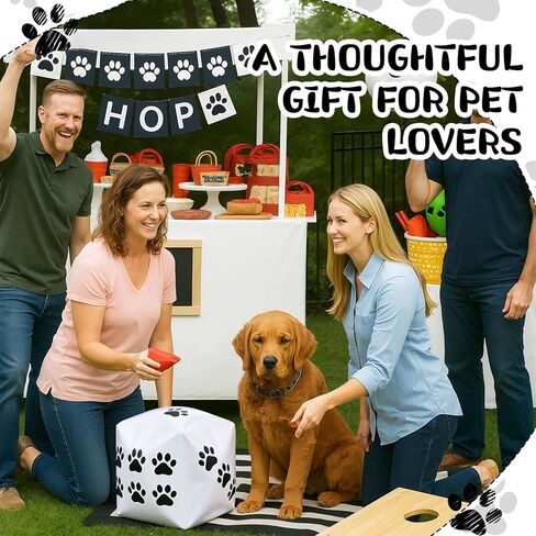 4 قطع من ألعاب نرد عيد الميلاد الكبيرة القابلة للنفخ من Realspring مقاس 30.48 سم، لعبة تبادل هدايا عيد الميلاد العملاقة الكبيرة، نرد لتخزين هدايا عيد الميلاد والعطلات العائلية والحفلات الليلية in Kuwait