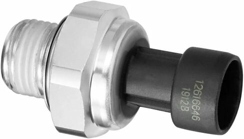 مستشعر ضغط الزيت عام متوافق مع شيفروليه أفالانش 2003-2008 لكورفيت 1997-2008 1 قطعة قطع غيار السيارات 3 دبابيس مفتاح المحرك 12616646 in Kuwait