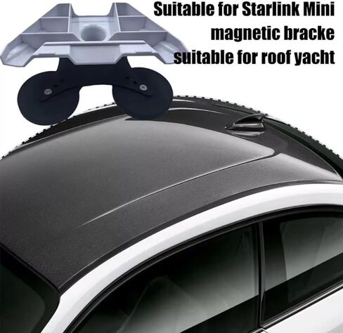 ZEZEFUFU Car Roof Magnetic Mount for Starlink Mini, Car Roof Mount Magnetic Mounting Kit Parts in Saudi Arabia