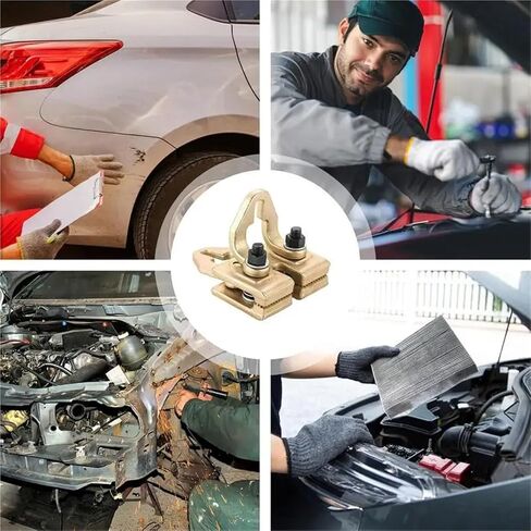 Auto Body Repair Clamps Auto Body Frame Pulling Clamp Dent Tightening Repair Puller Autobody Tool Car Collision Panel Efficient in Kuwait