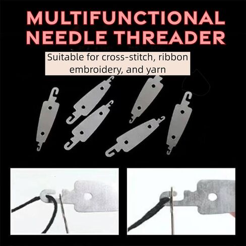 Hand Sewing Needle Kit, 34 PCS Household Sewing Set with Steel Needles, Thread Spools, Thimbles, Needle Threaders and Seam Ripper in Saudi Arabia
