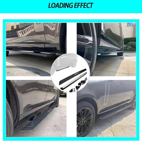 US Stock 2PCS Deployable Running Board fits for Range Rover LWB 2023 2024 2025 2026 Electric Extended Running Board E-Power Side Step Retractable Side Step Nerf Bar in Saudi Arabia