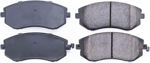 Power Stop Z16 Ceramic Brake Pad Set for Saab 9-2X 2005-2006, Baja 2003-2006, Forester 2003-2010, Impreza 2002-2010, Legacy 2002-2012, Outback 2002-2012 Front Brake Pads 16-929 in Saudi Arabia