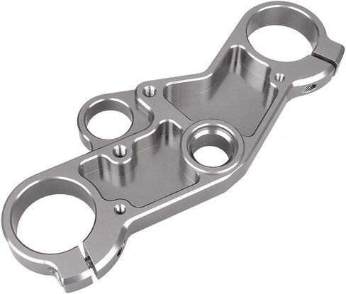 Cnsodo15 Motorcycle Lowering Triple Tree Front End Upper Top Clamp For Suzuki GSXR600 750 2001-2003, GSXR1000 2001-2002, Gray in Saudi Arabia