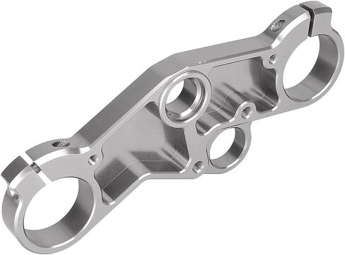 Cnsodo15 Motorcycle Lowering Triple Tree Front End Upper Top Clamp For Suzuki GSXR600 750 2001-2003, GSXR1000 2001-2002, Gray in Saudi Arabia