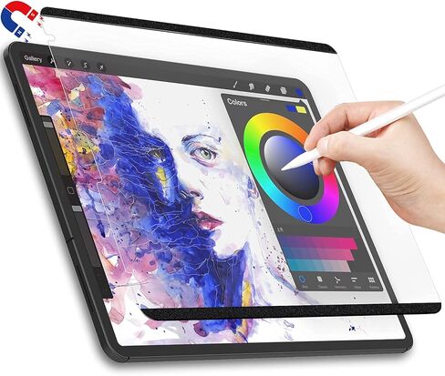 واقي شاشة ورقي لجهاز iPad Pro 11 بوصة 2024 M4 قابل للإزالة لجهاز iPad Pro 11 واقي شاشة غير لامع مضاد للوهج وقابل لإعادة الاستخدام مثل الورق in Saudi Arabia