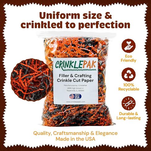 CrinklePak USA Made Crinkle Cut Paper Shred Filler Great for Shipping Packages, Gift Wrap, Basket Filling and All Other Occasions 10 LBS (Light Pink) in Saudi Arabia