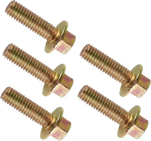 قطعة بديلة 5X مسمار قابض الرأس ذو حواف M6x20 لبولاريس جنرال XP 1000 2021/7518576 in Kuwait