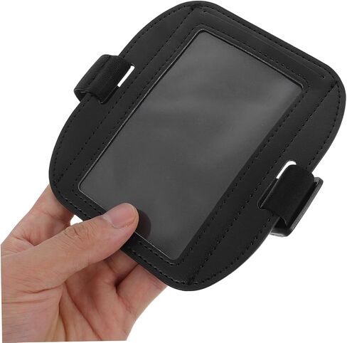 Lurrose 1 Pairs Adjustable Elastic Armband Id Card Holder Strap Lightweight Badge Holders for Outdoor Activities Business Office Use Hiking Cycling Enhances Professional Image in Saudi Arabia