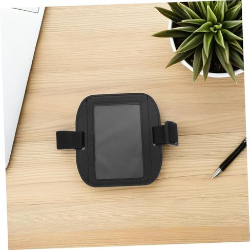 Lurrose 1 Pairs Adjustable Elastic Armband Id Card Holder Strap Lightweight Badge Holders for Outdoor Activities Business Office Use Hiking Cycling Enhances Professional Image in Saudi Arabia