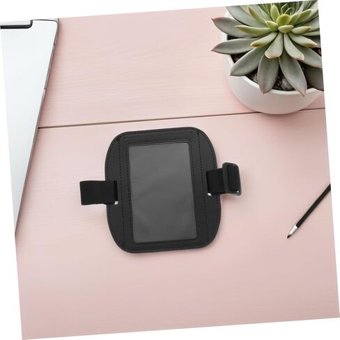 Lurrose 1 Pairs Adjustable Elastic Armband Id Card Holder Strap Lightweight Badge Holders for Outdoor Activities Business Office Use Hiking Cycling Enhances Professional Image in Saudi Arabia