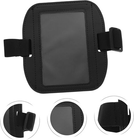 Lurrose 1 Pairs Adjustable Elastic Armband Id Card Holder Strap Lightweight Badge Holders for Outdoor Activities Business Office Use Hiking Cycling Enhances Professional Image in Saudi Arabia