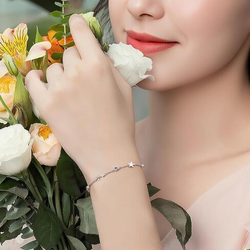 S925 Sterling Silver Cross Charm Bracelet for Women Christian Danity Religious Link Chain Jewelry Gifts in Saudi Arabia