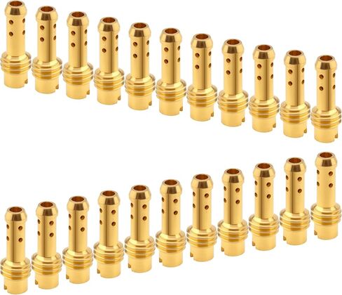 Windance 20pcs / Box Carburator Slow Jet Kit، فوهة نحاسية عالية الدقة تناسب Mikuni VM TM Carburetor VM22 / 210 مع 5 قطع إبر تنظيف، 5 قطع فرش، Carb Pilot Jet (#10 - #57.5) in Kuwait