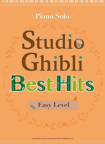 STUDIO GHIBLI BEST HIT 10 EASY PIANO/ENGLISH - NIVEAU FACILE POUR PIANO in Saudi Arabia