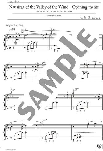 STUDIO GHIBLI BEST HIT 10 EASY PIANO/ENGLISH - NIVEAU FACILE POUR PIANO in Saudi Arabia
